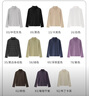 佐丹奴（Giordano）T恤女基礎款打底衫純棉上衣奢滑觸感高領(lǐng)長(cháng)袖t恤女05322804 曬單實(shí)拍圖