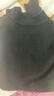 皮爾卡丹（pierre cardin）100%純山羊絨衫男保暖秋冬款加厚半高領(lǐng)毛衣男士中年打底羊毛衫男 黑色 XL 175碼【建議體重135-155斤】 曬單實(shí)拍圖