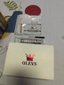 歐利時(shí)（OLEVS）瑞士認證十大品牌手表女士全自動(dòng)機械表時(shí)尚潮流防水夜光女士手表 【贈送原裝陶瓷表帶】-白皮白面 曬單實(shí)拍圖