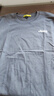 JEEP吉普純棉長(cháng)t恤男士春季重磅休閑圓領(lǐng)打底衫寬松百搭青年男裝 曬單實(shí)拍圖