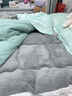 嬌夢(mèng)羊羔絨榻榻米床墊冬加厚保暖宿舍軟墊子床褥毛絨被褥鋪底家用臥室 立體加絨-白邊灰【加厚款】 150x200cm【加絨加厚 一觸即暖】 曬單實(shí)拍圖