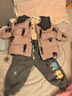 巴厘小豬女童羽絨服外套冬季保暖白鴨絨外出服兒童加絨三防衣服女寶寶冬裝 兔子 90 曬單實(shí)拍圖