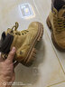 駱駝（CAMEL）大黃靴女都市戶(hù)外四季可穿系帶工裝靴馬丁靴 L23W307016 黃棕 36 曬單實(shí)拍圖