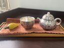 瓷西子琺瑯彩鎏銀茶具一壺兩杯套裝泡茶壺高檔銀壺茶杯送長(cháng)輩領(lǐng)導伴手禮 荷韻鳳鳴茶具套裝【一壺兩杯】 曬單實(shí)拍圖