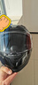 MT HELMETS雷神3摩托車(chē)頭盔全盔男女士騎行冬季防凍保暖防霧機車(chē)安全帽四季 閃光黑配透明 XL 曬單實(shí)拍圖