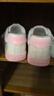 泰蘭尼斯秋季兒童幼兒園室內鞋鞋男女童防滑軟底鞋寶寶室外板鞋白/粉29 曬單實(shí)拍圖