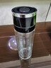 慕馨（moosen）玻璃杯車(chē)載水杯泡茶雙層茶水分離杯一鍵開(kāi)啟 曬單實(shí)拍圖