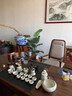 INACTION高端汝窯功夫茶具套裝整套冰裂可養可開(kāi)片陶瓷辦公泡茶壺蓋碗送禮 汝窯豆黃【西施壺16頭】禮盒裝 曬單實(shí)拍圖