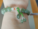 可玉可求和田玉手串 女款晴水玉石手鏈 寓意福滿(mǎn)相連 【約10毫米】福袋款D0682 曬單實(shí)拍圖