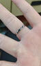 戚小米純S999足銀戒指男生食指環(huán)戒開(kāi)口戒2025新款高級感生日禮物送男友 999足銀逐光戒指【開(kāi)口可調節】 曬單實(shí)拍圖