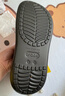 卡駱馳（crocs）男女泡芙洞洞鞋戶(hù)外休閑時(shí)尚厚底一腳蹬沙灘鞋 207521-001 41-42 曬單實(shí)拍圖