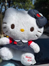 Hello Kitty正版公仔凱蒂貓玩偶毛絨玩具KT貓可愛(ài)毛絨公仔掛件娃娃女孩禮物 【24cm】牛仔裙kt貓公仔 正版授權+防偽標 曬單實(shí)拍圖