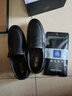 蜻蜓牌【100%全牛皮】男士皮鞋商務(wù)休閑真皮防滑軟底軟面中老年爸爸鞋真皮透氣套腳舒適耐磨真皮百搭鞋子 黑色 41 曬單實(shí)拍圖