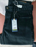 網(wǎng)易嚴選男式直筒牛仔褲經(jīng)典百搭款輕薄不悶彈力不緊繃 A款四季百搭-黑色 33 （175/84A） 曬單實(shí)拍圖