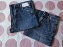 優(yōu)衣庫女裝男裝寬松廓形牛仔褲/彎刀鐮刀褲子479000 482280 479000/67海藍色 25 /160/64A 曬單實(shí)拍圖