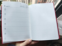 MUJIPVC封面月周記筆記本/2025年12月開(kāi)始 本子 日記本 記事本 日程本 88張/紅色/B6 曬單實(shí)拍圖