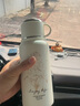 XKJ德國鈴蘭花保溫杯女士高顏值25新款大號316大容量顯溫泡茶杯水杯 鈴蘭雅致600ML-【抗菌316+茶倉+溫顯】 曬單實(shí)拍圖