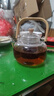 梵昇昱煮茶壺玻璃燒水壺圍爐器具加厚高硼硅可明火電陶爐加熱提梁泡茶壺 提梁壺-1000ml 曬單實(shí)拍圖
