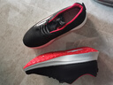 啄木鳥(niǎo)跑步鞋男2025春秋季潮流百搭防滑軟底耐磨運動(dòng)鞋舒適休閑健步鞋男 男單鞋黑紅 （單鞋） 42 標準碼 曬單實(shí)拍圖