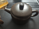 東來(lái)甄選大口茶壺敞口紫砂壺泡茶壺寬口功夫茶具大容量朱泥煮茶壺 黑漢瓦壺 曬單實(shí)拍圖