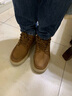 奧康高幫男鞋春季休閑皮鞋男2026新款男士板鞋男輕便鞋子男休閑工 棕色 41 【標準運動(dòng)鞋碼】 曬單實(shí)拍圖