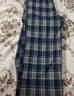 森馬（Semir）休閑褲女冬格子加絨長(cháng)褲寬松2025鹽系復古潮流闊腿褲109725127005 曬單實(shí)拍圖