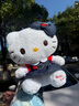 Hello Kitty正版公仔凱蒂貓玩偶毛絨玩具KT貓可愛(ài)毛絨公仔掛件娃娃女孩禮物 【24cm】牛仔裙kt貓公仔 正版授權+防偽標 曬單實(shí)拍圖