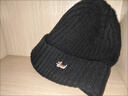 JIOESC帽子冬季男生針織帽冷帽毛線(xiàn)帽棉帽堆堆帽簡(jiǎn)約冬天大號防寒帽線(xiàn)帽 毛線(xiàn)帽-小狗-黑色 54-62cm 曬單實(shí)拍圖