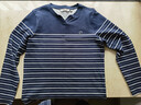LAFUMA樂(lè )飛葉戶(hù)外長(cháng)袖T恤女士 秋冬法國時(shí)尚條紋棉質(zhì)內搭速干LFTS5CL61 藏青NV M (38)165/84A 曬單實(shí)拍圖