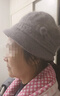 笙格兒中老年人帽子女冬天媽媽帽冬季兔毛奶奶加絨保暖毛線(xiàn)帽老太太盆帽 淺咖色 單個(gè)帽子 曬單實(shí)拍圖