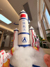 兒童航天模型手工diy航空衛星小制作材料空間站火箭科學(xué)愛(ài)國玩具 紙質(zhì)火箭模型-手工DIY材料包 曬單實(shí)拍圖