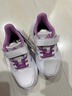 adidas男女小童Tensaur Run 3.0 EL魔術(shù)貼休閑運動(dòng)鞋新款阿迪達斯 白色/粉末洋李紫/柔和紫   31 曬單實(shí)拍圖