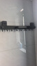 優(yōu)勤（YOUQIN）吸盤(pán)衛生間置物架浴室放衣服神器折疊隱形置物架毛巾浴巾置物架 吸盤(pán)上墻【槍灰60cm】帶桿8鉤 曬單實(shí)拍圖