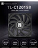 利民（thermalright）TL-C12015B 12cm薄款機箱散熱風(fēng)扇 15mm風(fēng)扇  4PIN PWM 1800 轉速 S-FDB V2軸承 曬單實(shí)拍圖