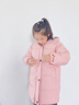 鴨鴨時(shí)尚2025新款兒童棉服男童中長(cháng)款 女童冬裝韓版棉衣 寶寶加厚衣服 黃色 90 cm 曬單實(shí)拍圖