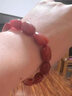藏妍閣原礦火焰紋南紅瑪瑙手串男女隨形四川涼山瓦西本命年水晶手鏈禮物 隨形火焰紋南紅丨手圍16-17cm【天然無(wú)優(yōu)化】 曬單實(shí)拍圖