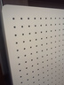 江緯置物架洞洞板【店鋪置物架專(zhuān)用】 白色大板78*40cm適配40寬置物架 曬單實(shí)拍圖