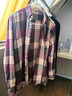 100%純棉加厚磨毛格子男士長(cháng)袖襯衫休閑寬松大碼秋冬保暖防掉毛 28-8 45 建議185-200斤 曬單實(shí)拍圖