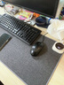 DEATKN【德國 I 數顯速熱】加熱鼠標墊超大發(fā)熱暖桌墊冬季女生辦公室電腦桌面加熱墊學(xué)生寫(xiě)字墊暖手神器 淺灰色52*26CM 【USB+Typec雙充電口定時(shí)斷電無(wú)極調溫數顯】 曬單實(shí)拍圖
