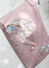 途尊（kingtrip）國風(fēng)布藝簡(jiǎn)約古風(fēng)拉鏈刺繡手機鑰匙帆布小包手拿包筆袋零錢(qián)包女 紫粉梅竹刺繡（無(wú)配件單包包） 曬單實(shí)拍圖