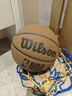 威爾勝（Wilson）官方NBA PLUS系列吸濕防塵成人標準7號球室內外通用籃球送禮物 【絕塵PLUS】WZ2023201CN7 曬單實(shí)拍圖