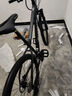 瑪莎拉蒂山地自行車(chē)油碟鋁架成人男女款變速單車(chē)學(xué)生公路青少年減震騎行車(chē) 鋁架 磨砂黑 24速 油碟 【L碼】27.5寸（推薦170-195cm） 曬單實(shí)拍圖
