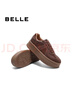百麗（Belle）時(shí)尚舒適德訓鞋商場(chǎng)同款百搭休閑鞋D3C1DAM5 棕色 36 (230mm) 曬單實(shí)拍圖
