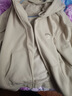 唐獅（TonLion）2025針織外套女休閑衛衣開(kāi)衫連帽上衣 加絨款/淺卡其 M 曬單實(shí)拍圖