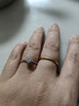 魔麗卡 Mooleeca經(jīng)典六爪鉑金培育鉆石女戒指50分DE/VVS求結婚禮物送女友老婆11號 曬單實(shí)拍圖