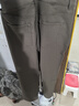 棉先生零壓通勤軟殼直筒休閑褲男 秋季輕量易打理直筒褲彈力長(cháng)褲 橡木棕 33 曬單實(shí)拍圖
