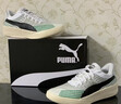 彪馬（PUMA）哈利伯頓同款緩震實(shí)戰籃球鞋男女低幫運動(dòng)鞋CLYDE 195124 白-綠色-01 41 曬單實(shí)拍圖