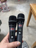 BBS【銷(xiāo)量人氣雙冠王】無(wú)線(xiàn)話(huà)筒一拖二專(zhuān)業(yè)教學(xué)演出麥克風(fēng)舞臺主持KTV家庭卡拉OK家用K歌接收器手持 U-898灰色 曬單實(shí)拍圖