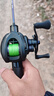 哈斯達（HISTAR）騎士精英遠投水滴輪鋁鎂合金國產(chǎn)金屬超輕泛用路亞水滴輪 曬單實(shí)拍圖