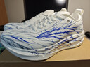 安踏馬力2紅藍心跳丨全掌碳板跑鞋馬拉松訓練慢跑鞋 藍心跳-5 43 （男9.5） 曬單實(shí)拍圖